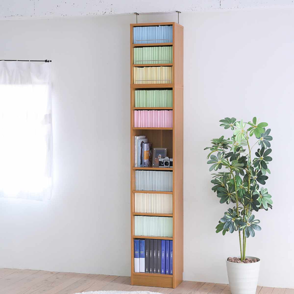 JK-PLAN（ジェイケイ・プラン） 本棚 上置き棚セット 幅41.5cm 高さ