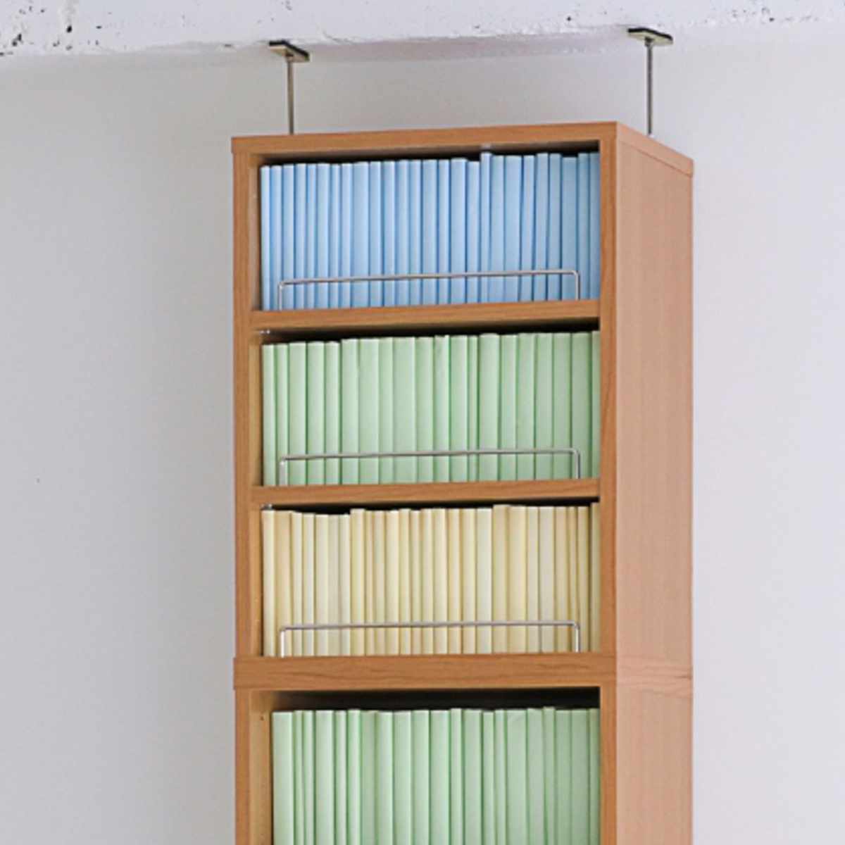 JK-PLAN（ジェイケイ・プラン） 上置き棚 本棚 幅41.5cm 全棚可動