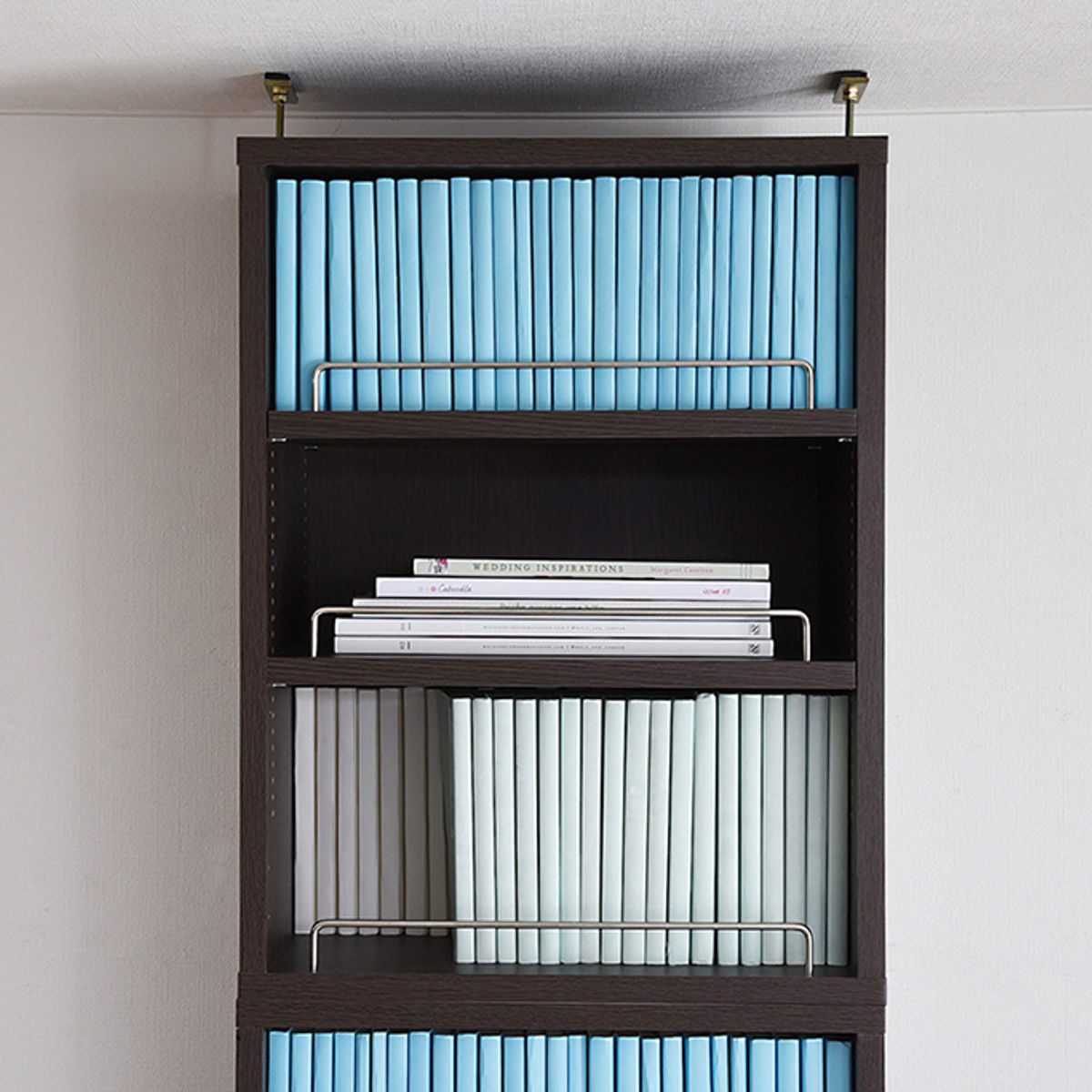 JK-PLAN（ジェイケイ・プラン） 上置き棚 本棚 幅41.5cm 全棚可動