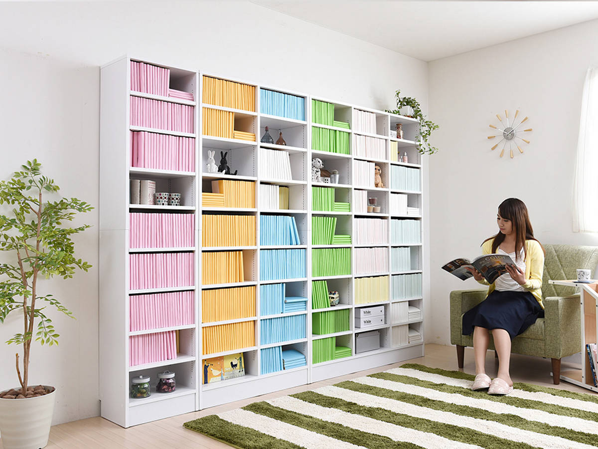 JK-PLAN（ジェイケイ・プラン） 本棚 幅81cm 高さ180.5cm 全棚可動