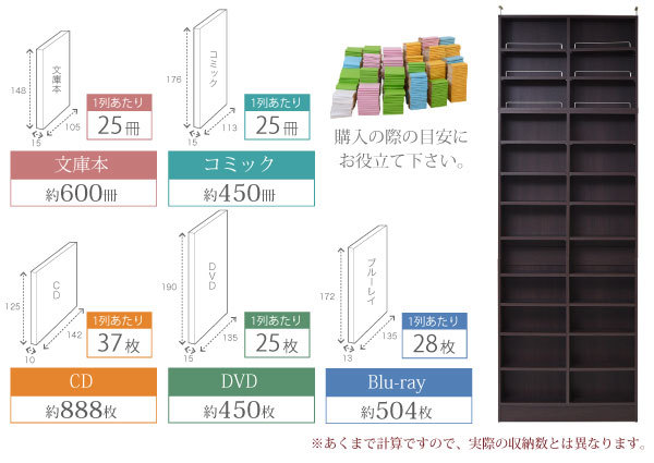 本棚 幅81cm 上置きセット 1cmピッチ ブックシェルフ スリム 薄型