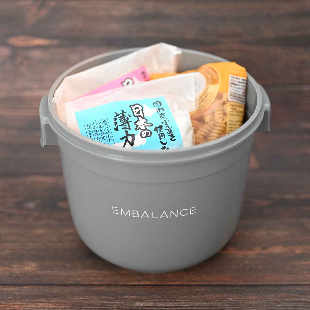 EMBALANCE 保存容器 6L フードコンテナ 丸型 （ エンバランス