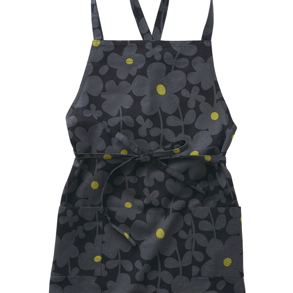 エプロン モナ habitue （ キッチンエプロン カフェエプロン クロス