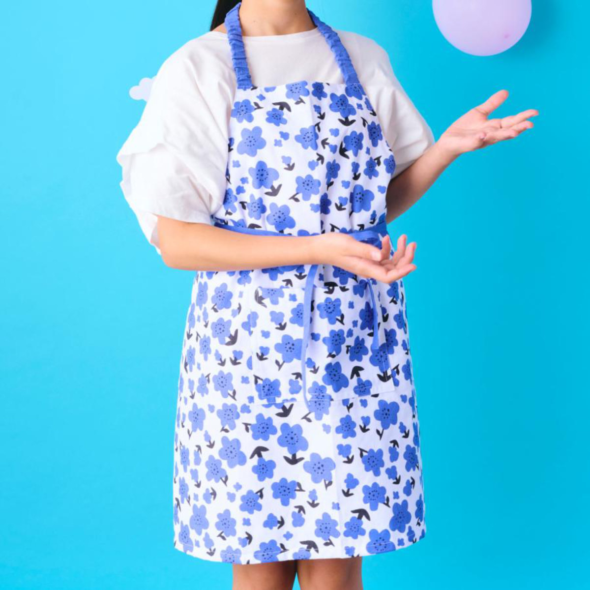 エプロン ブロンマ habitue （ キッチンエプロン カフェエプロン