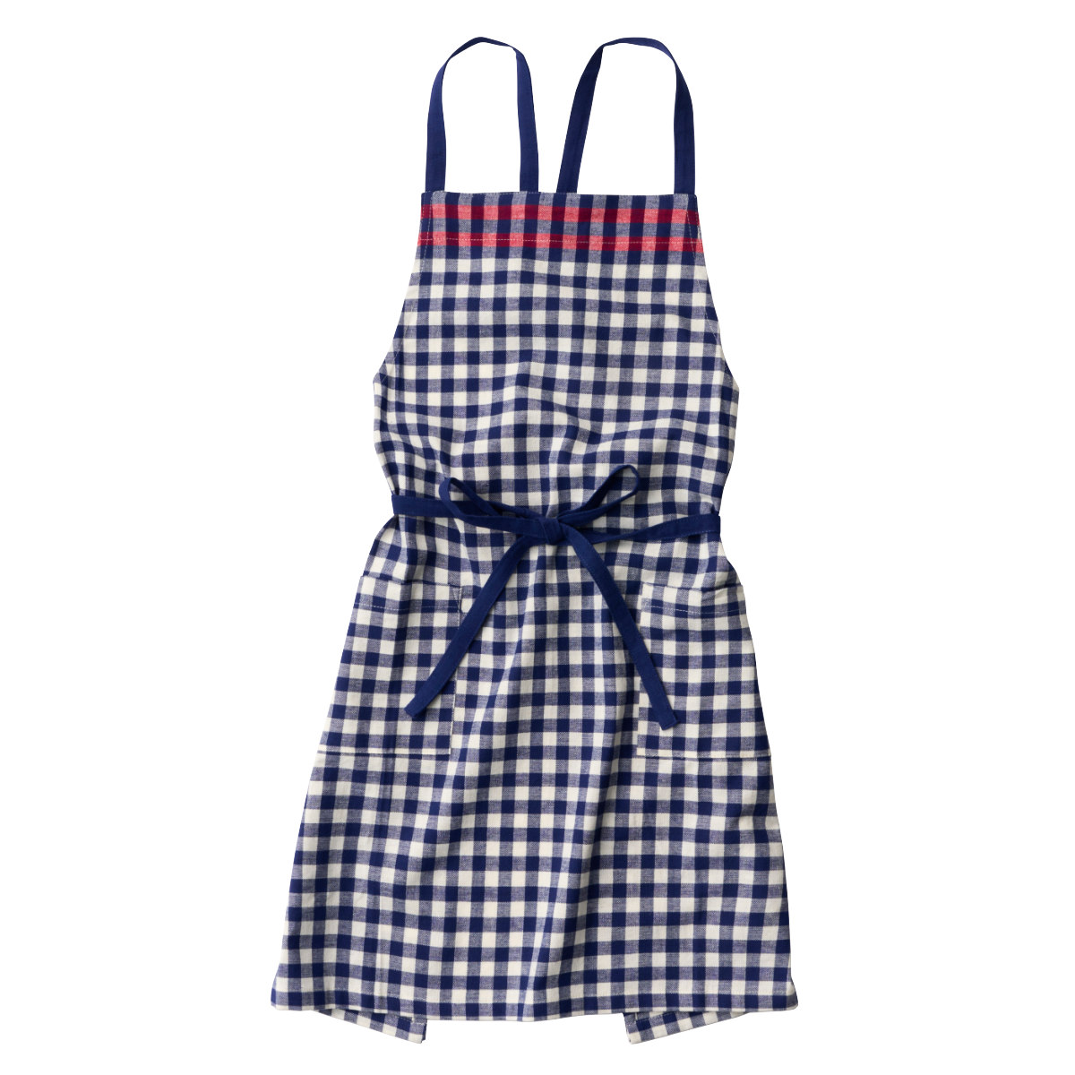 エプロン ヴィシー habitue （ キッチンエプロン アビチュアル 綿100