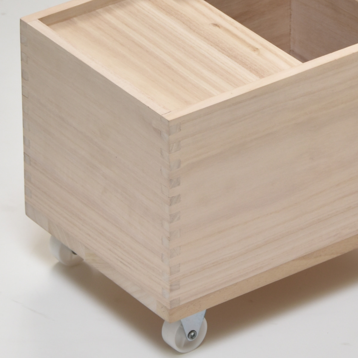 米びつ 10kg Rice キャスター付き （ 米櫃 桐 木製 天然木 調湿 防虫