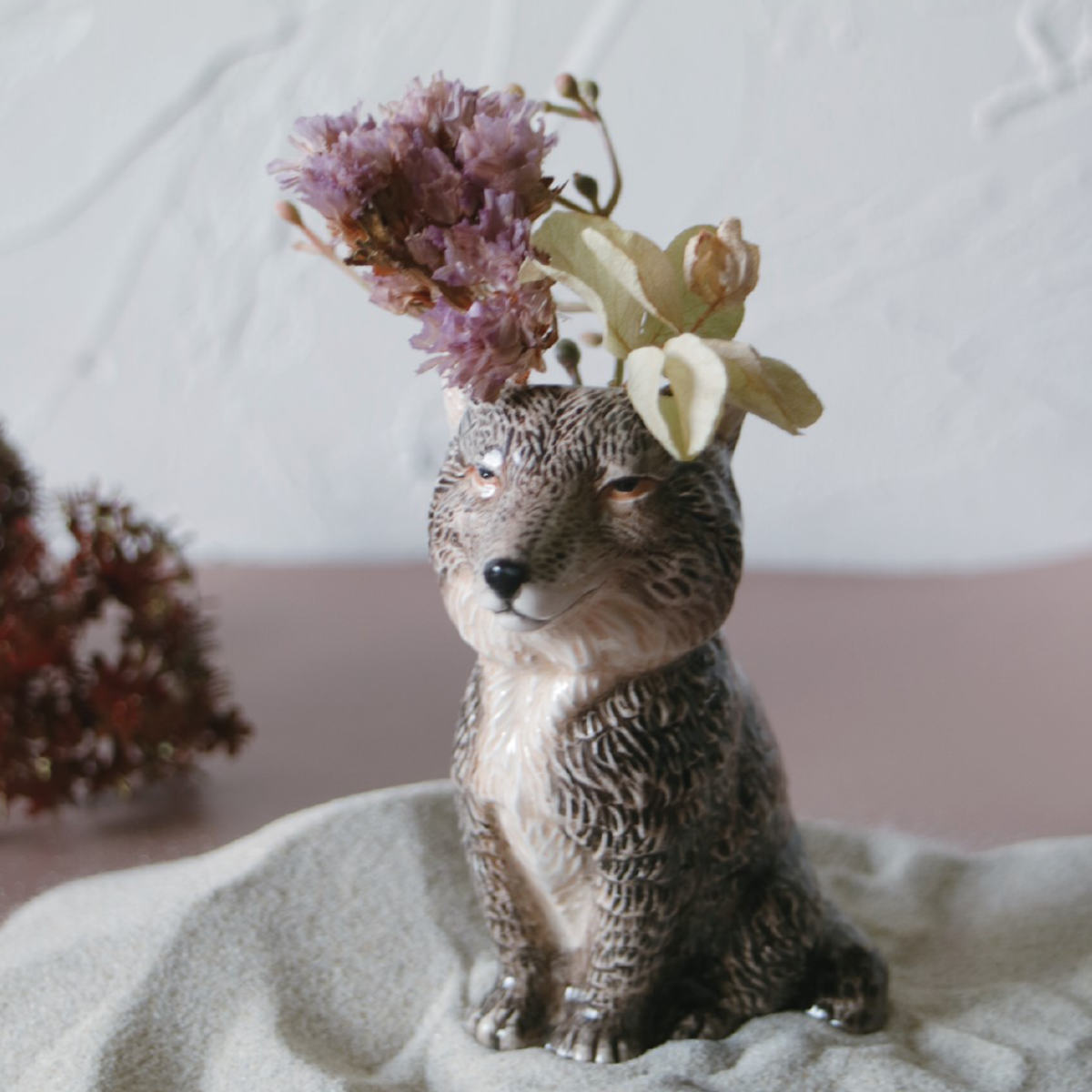 花瓶 一輪挿し フラワーベース 動物 （ 花びん 花器 アニマル 置物 インテリア 雑貨 ペン立て 収納 机上 ） | ブランド登録なし | 17
