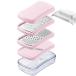調理器6点セット ピタコ 手のひらサイズ調理器セット 日本製 ( スライサー せん切り器 千切り 安全ホルダー おろし器 ) 関連画像1