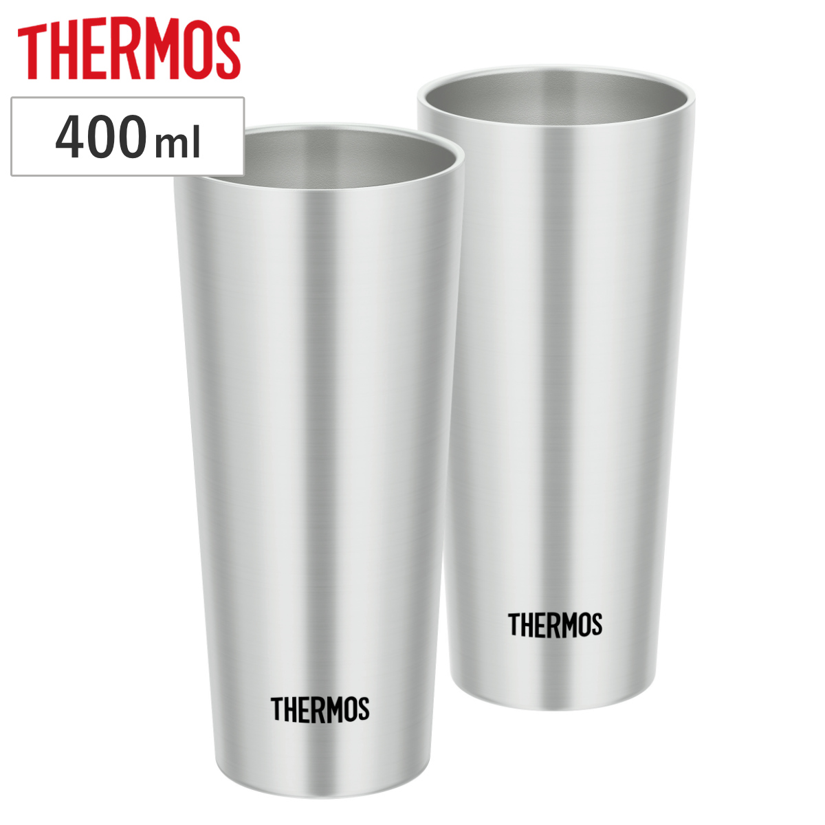 ペアタンブラー 400ml 真空断熱 ステンレス