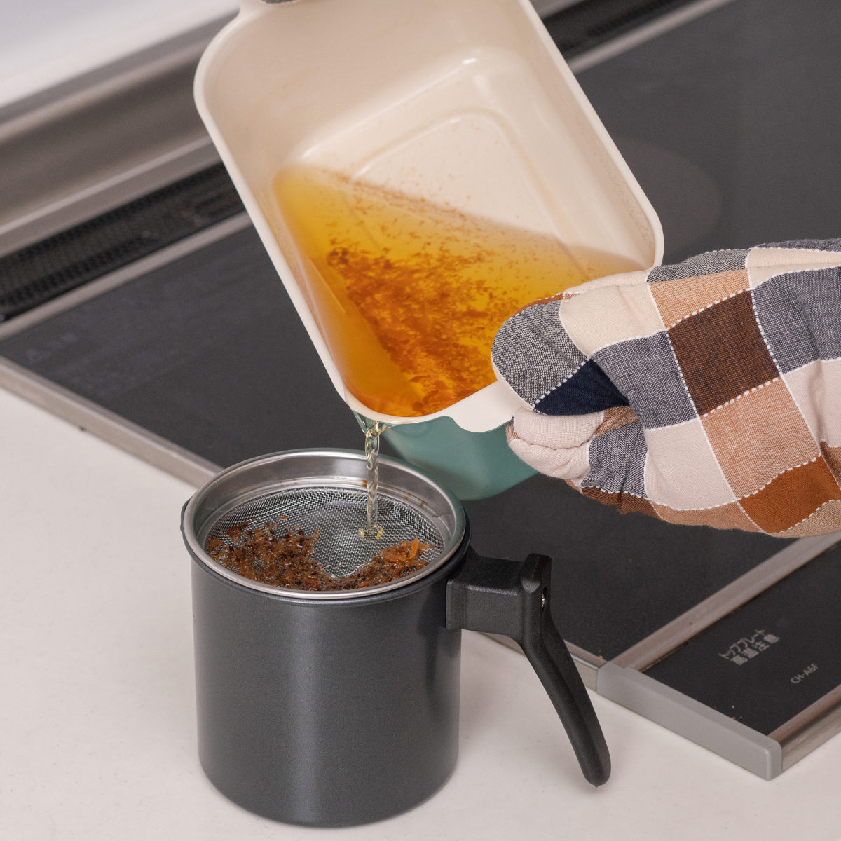 天ぷら鍋 角型 IH対応 鉄製 20x13cm （ ガス火対応 角型天ぷら鍋 鉄