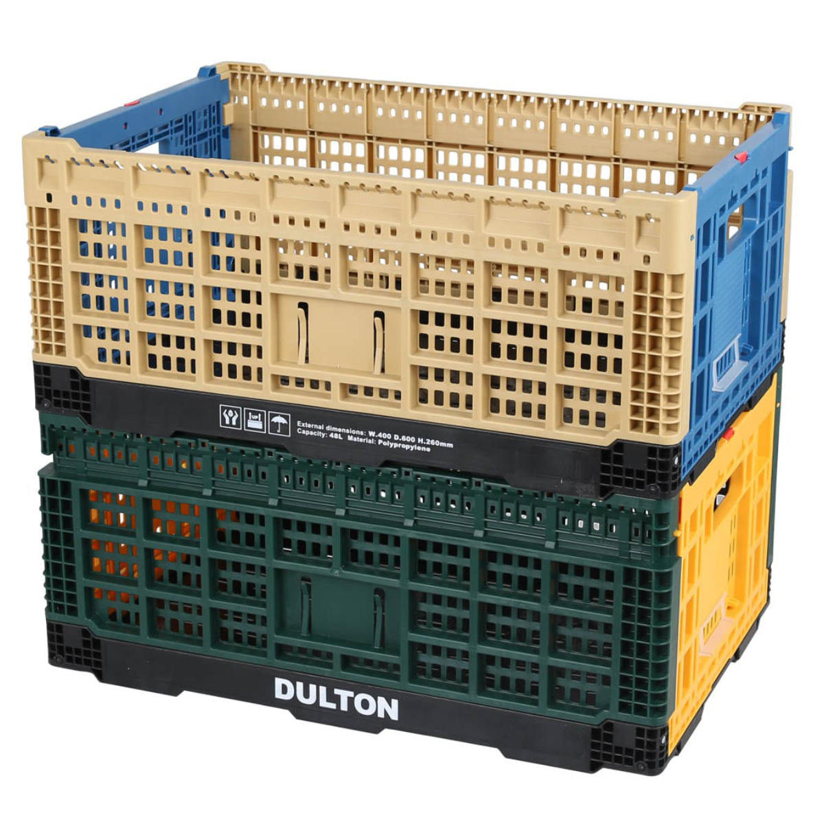 DULTON（ダルトン） バスケット フォールディング メッシュストレージ