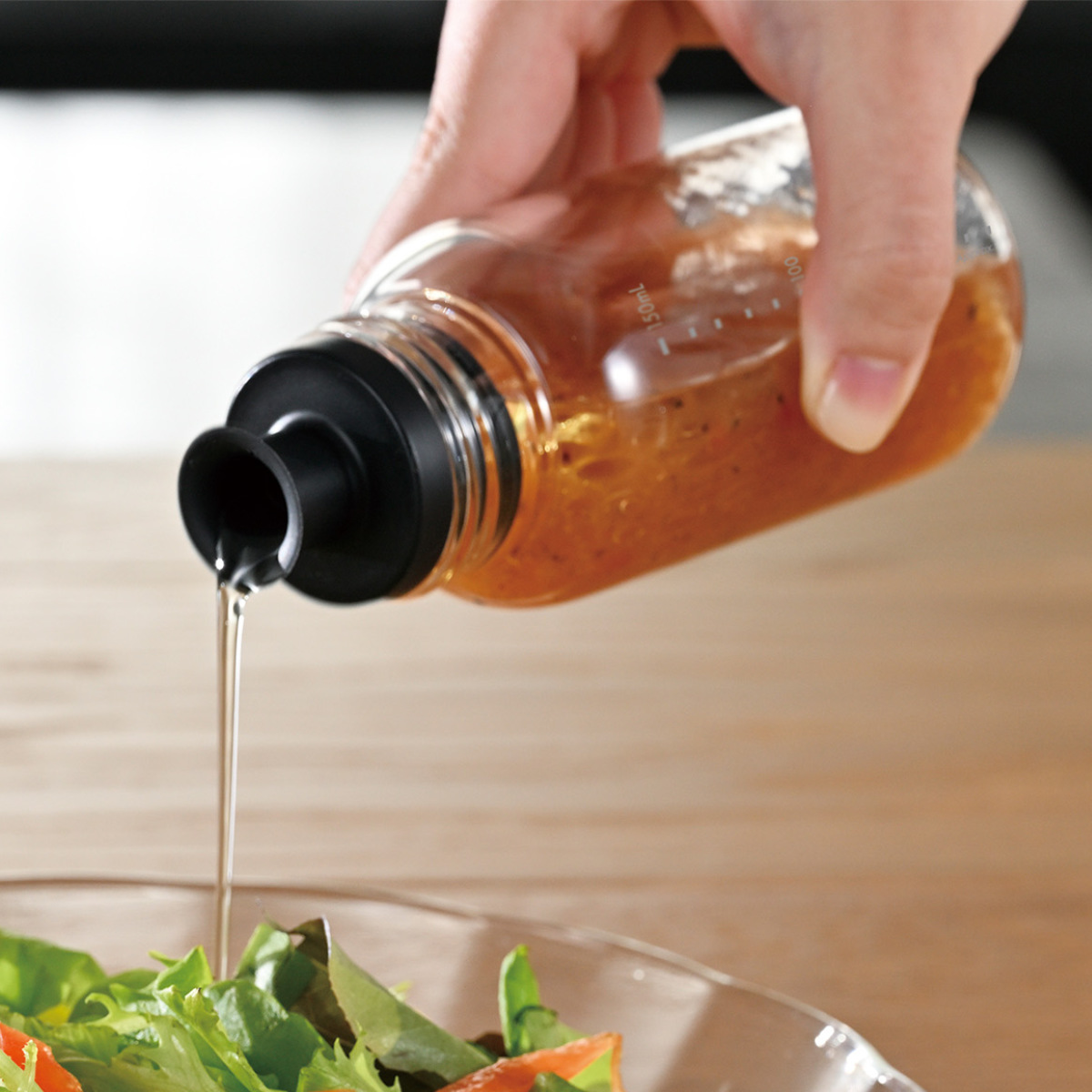 ハリオ ドレッシングボトル スリム 250ml...の詳細画像3