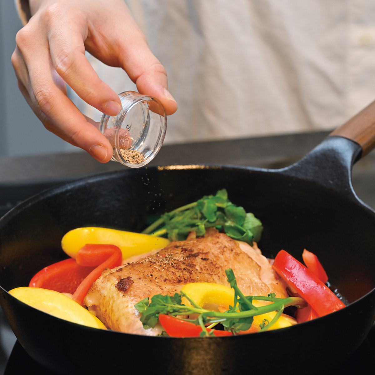 HARIO（ハリオ） スパイスミル 150ml 塩・コショウ 耐熱ガラス製