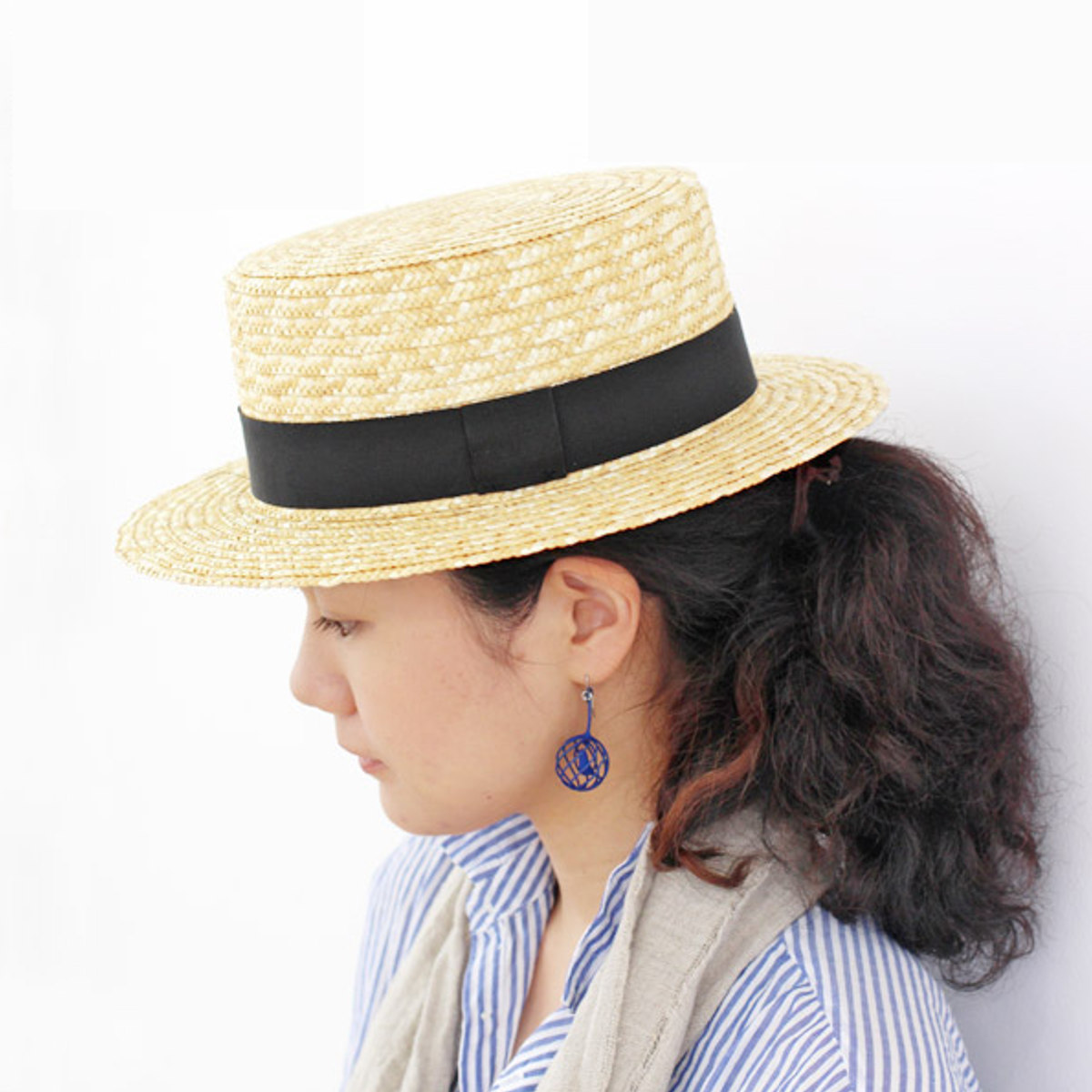 WILLYS（ウィリーズ） 帽子 カンカン帽 WILLYS Canotier フランス製