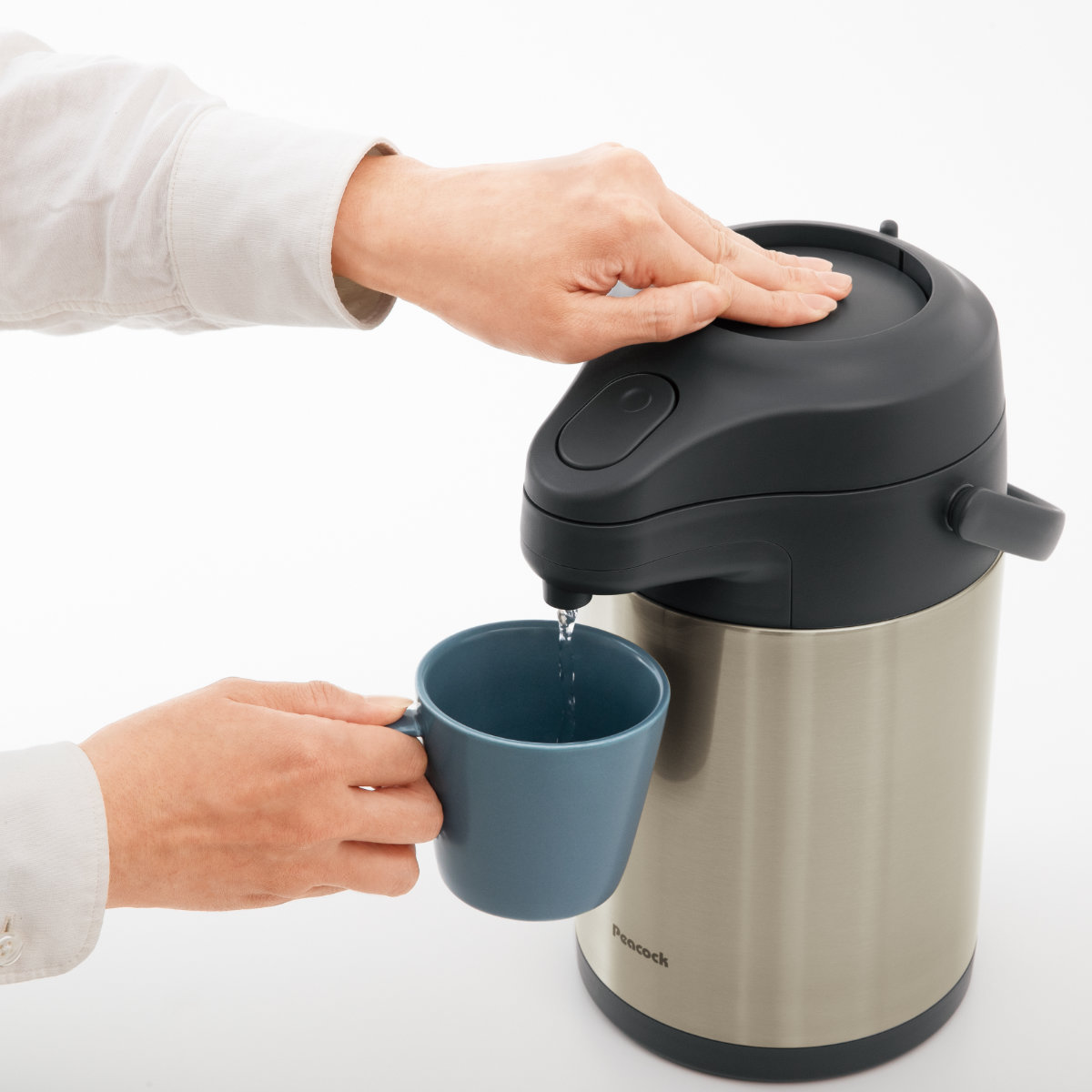 ピーコック魔法瓶工業 ポット 4L 真空断熱 保温 保冷 魔法瓶