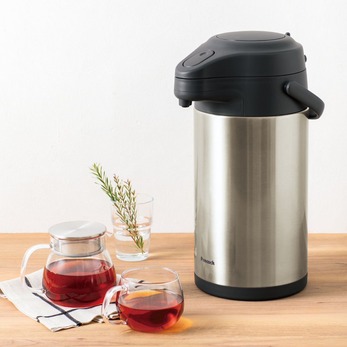 ピーコック魔法瓶工業 ポット 4L 真空断熱 保温 保冷 魔法瓶