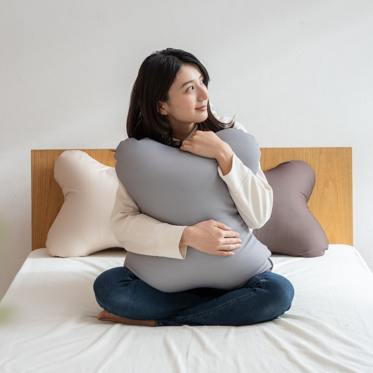 ビーズクッション コアラ 44×53cm （ クッション 角型 四角 小さい