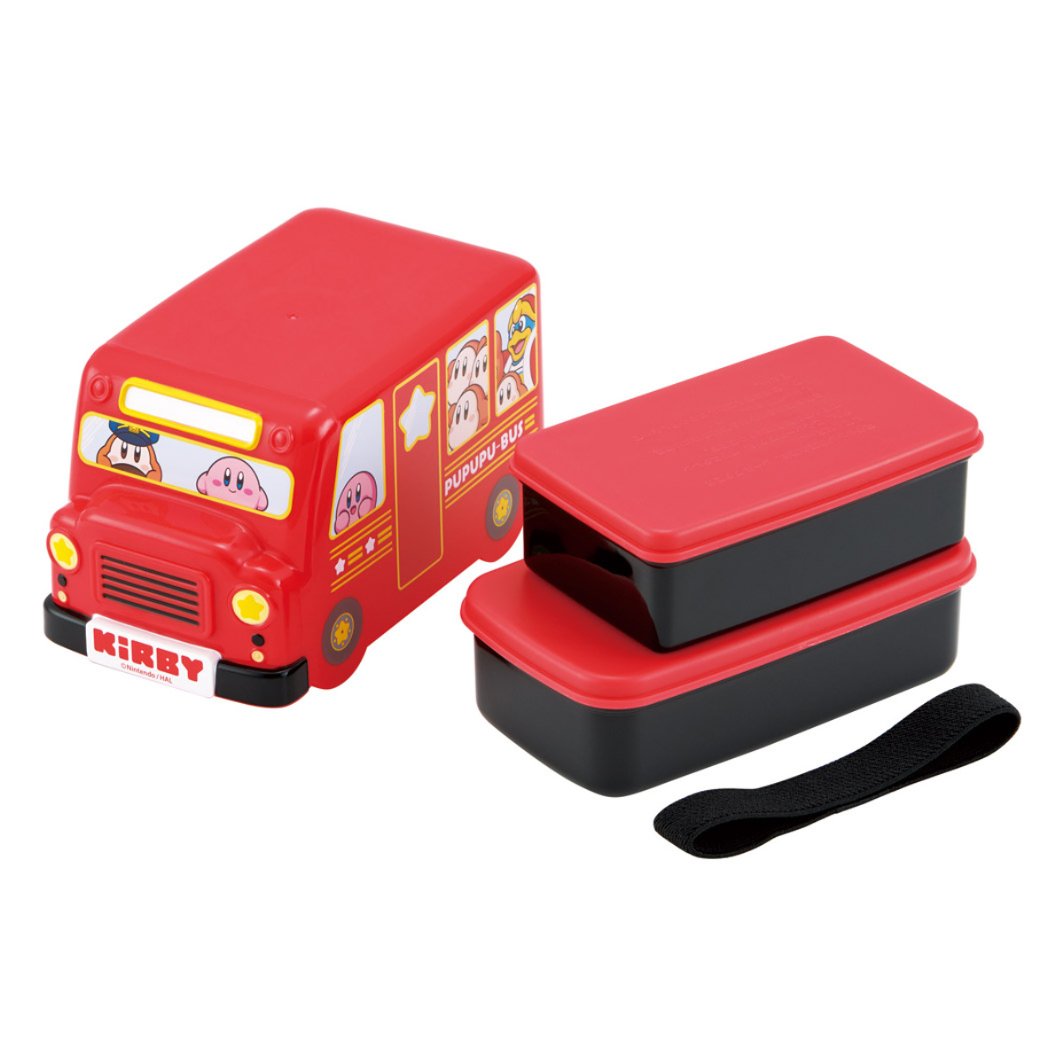 スケーター 弁当箱 2段 460ml バス型ランチボックス 星の