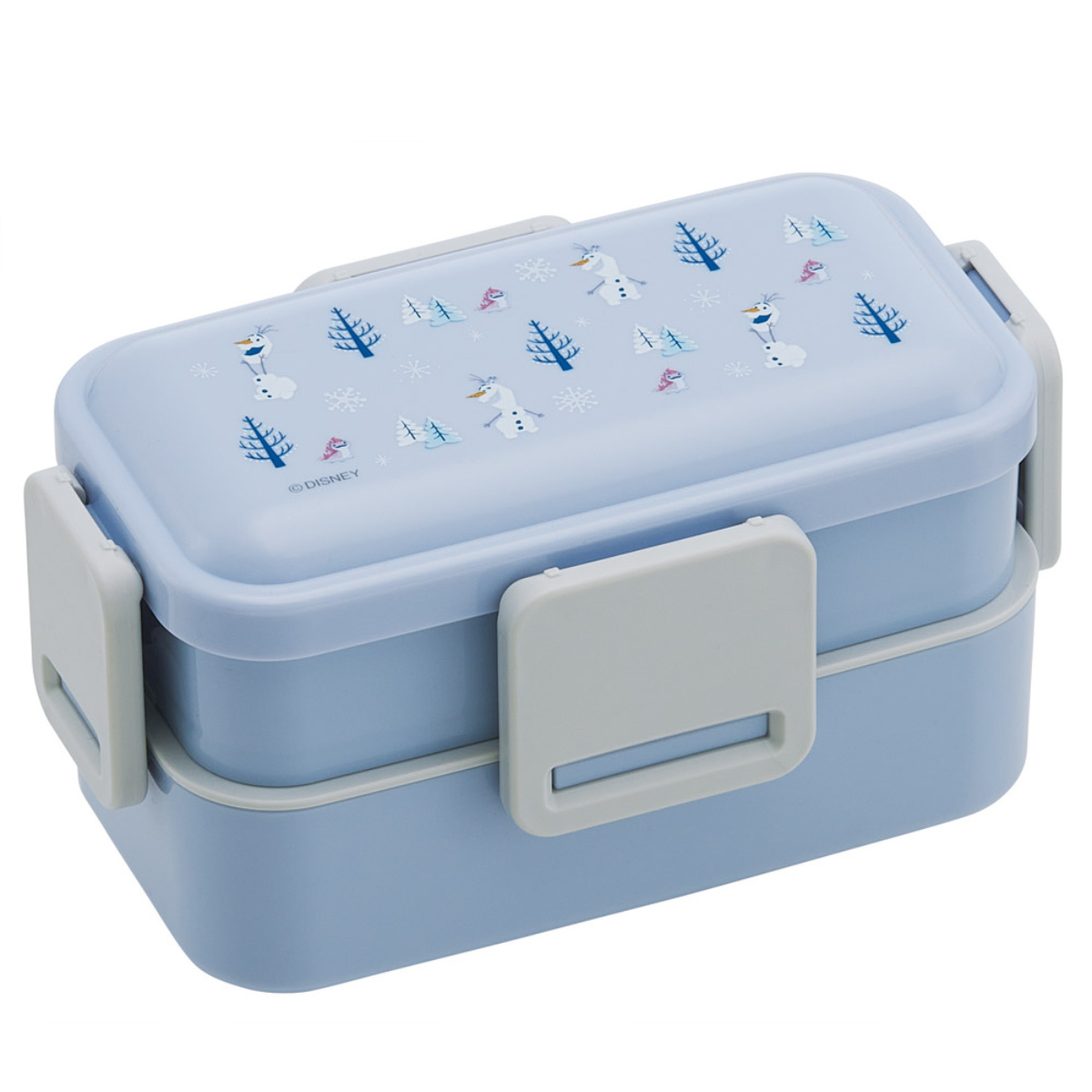スケーター 弁当箱 2段 600ml 抗菌2段ふわっと弁当箱 オラフ