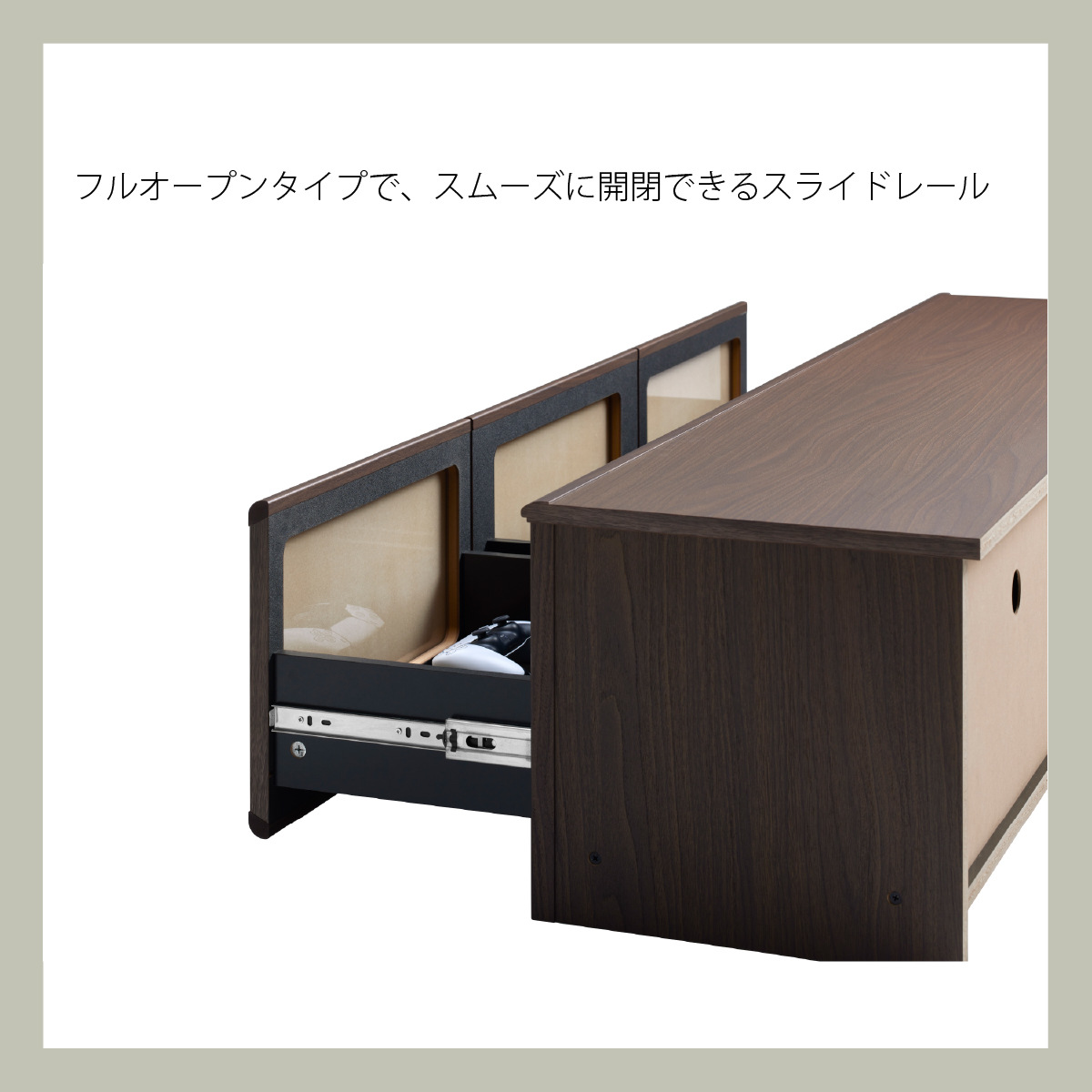 テレビ台 ローボード 65型対応 リモコン操作可能 （ テレビ 閉めたまま