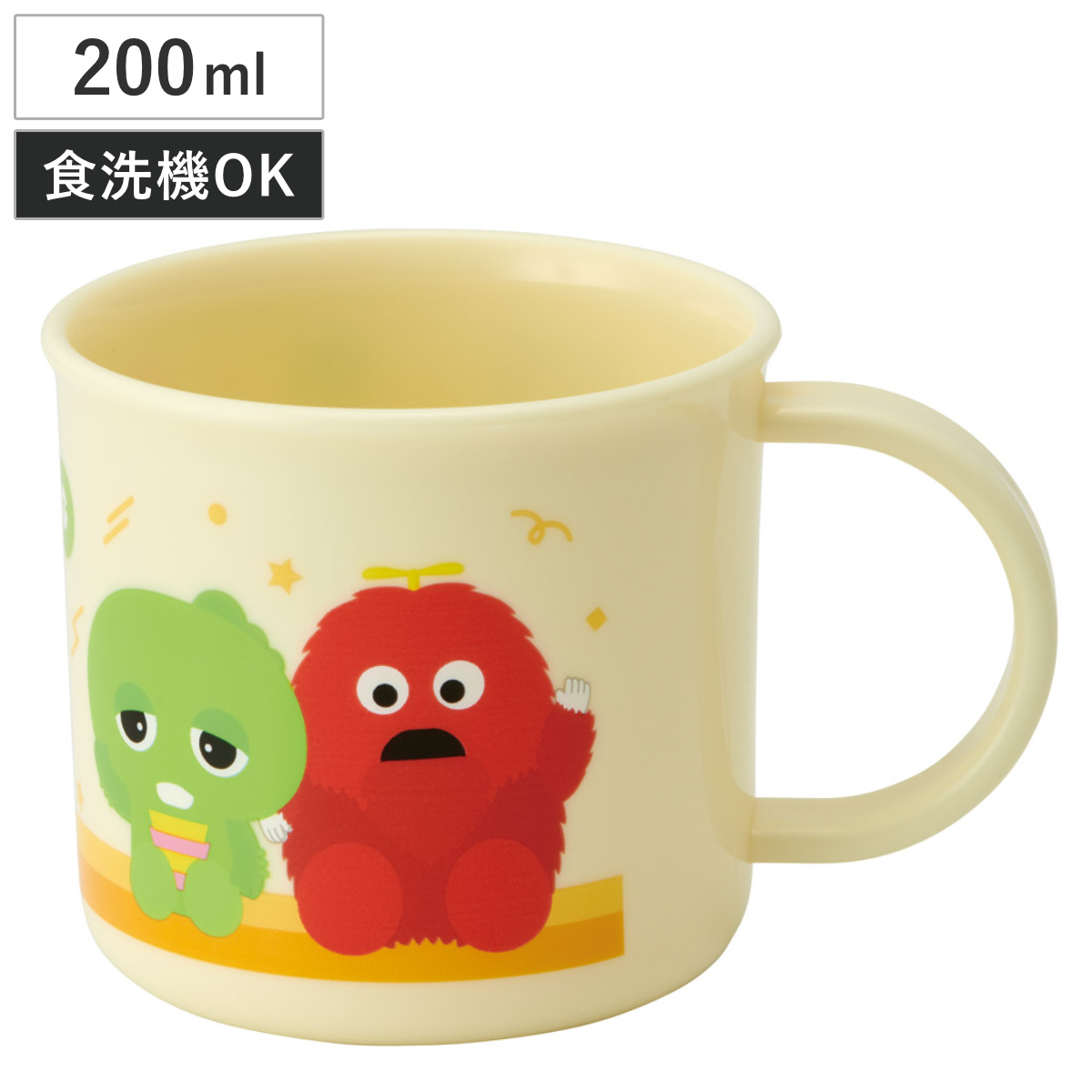 a.h.p.l AHPL ミニコッカク　コッカク スケーター コップ 200ml 抗菌食洗機対応プラコップ ガチャピンムック