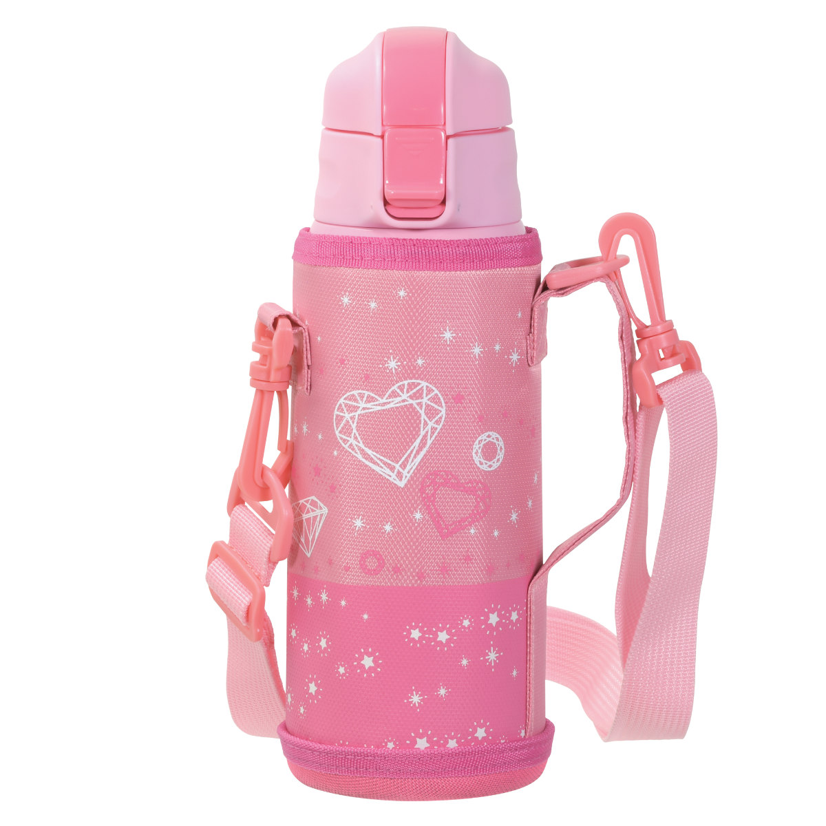 パール金属 水筒 600ml キッズチャージャー ダイレクトボトル ポーチ
