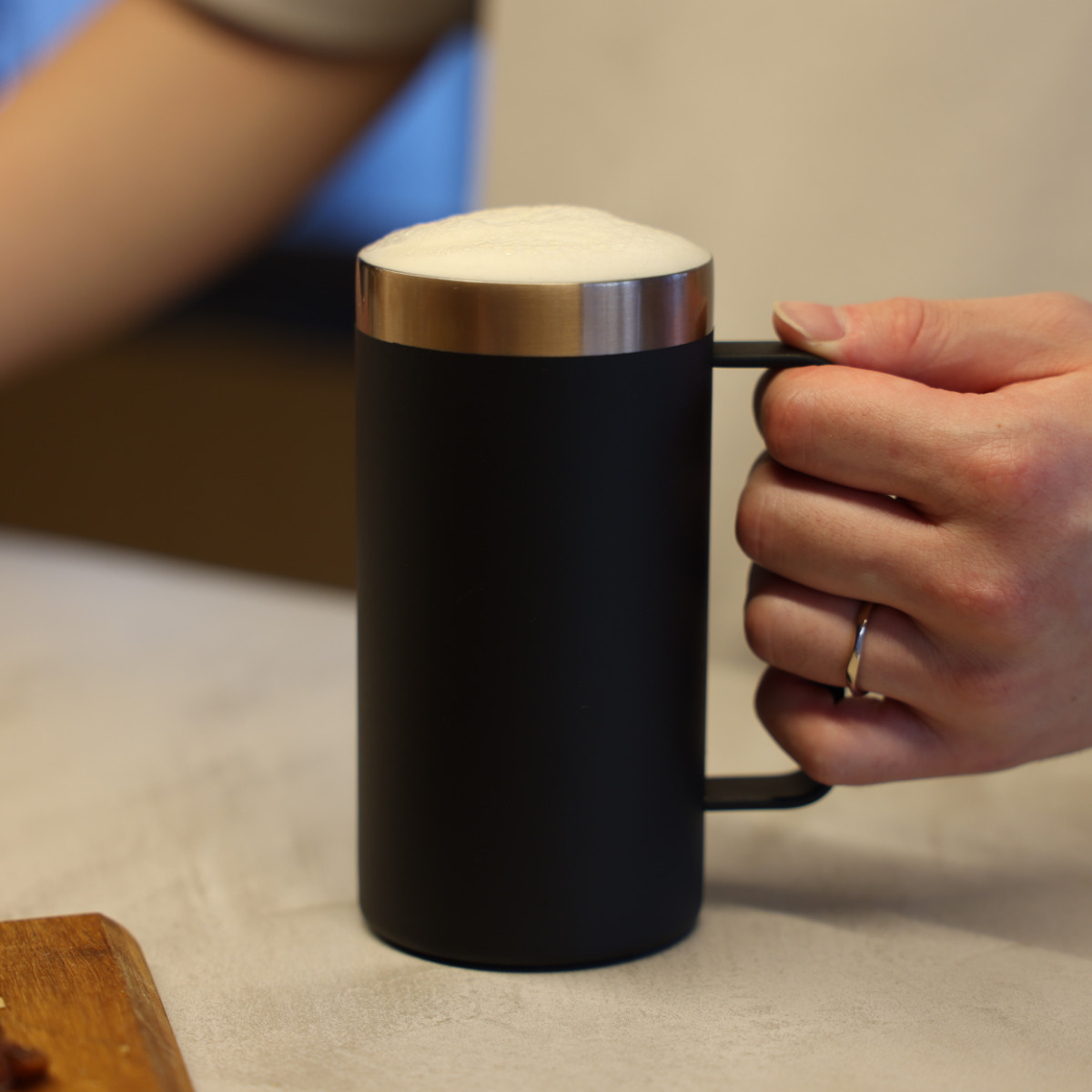 ビールジョッキ 500ml 喉越しを楽しむジョ...の詳細画像3