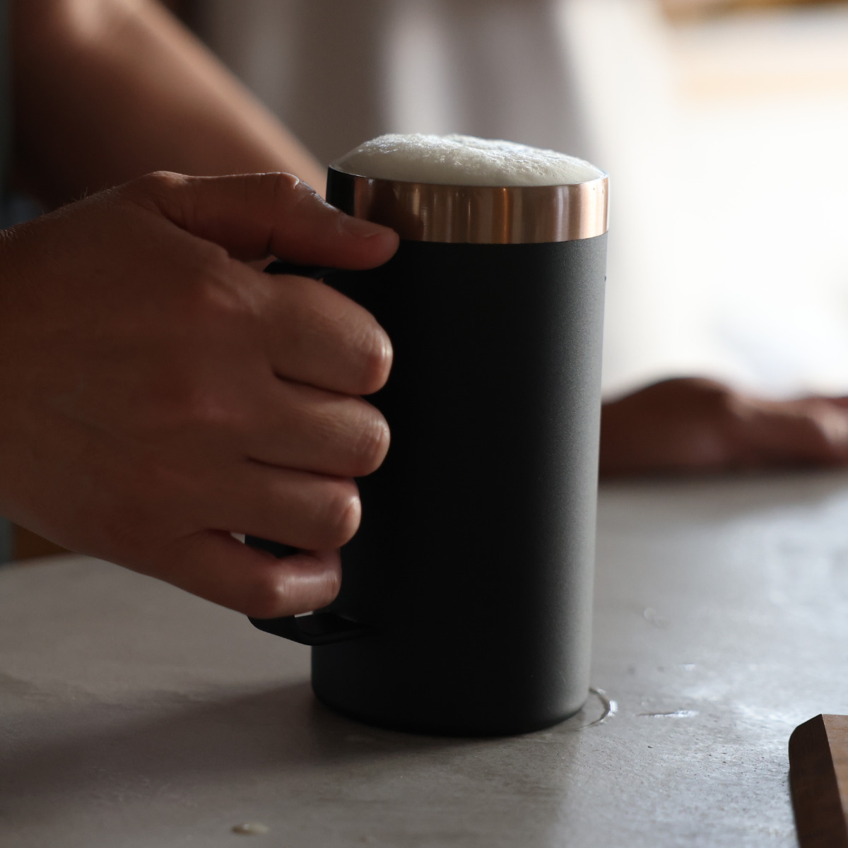 ビールジョッキ 500ml 喉越しを楽しむジョ...の詳細画像4