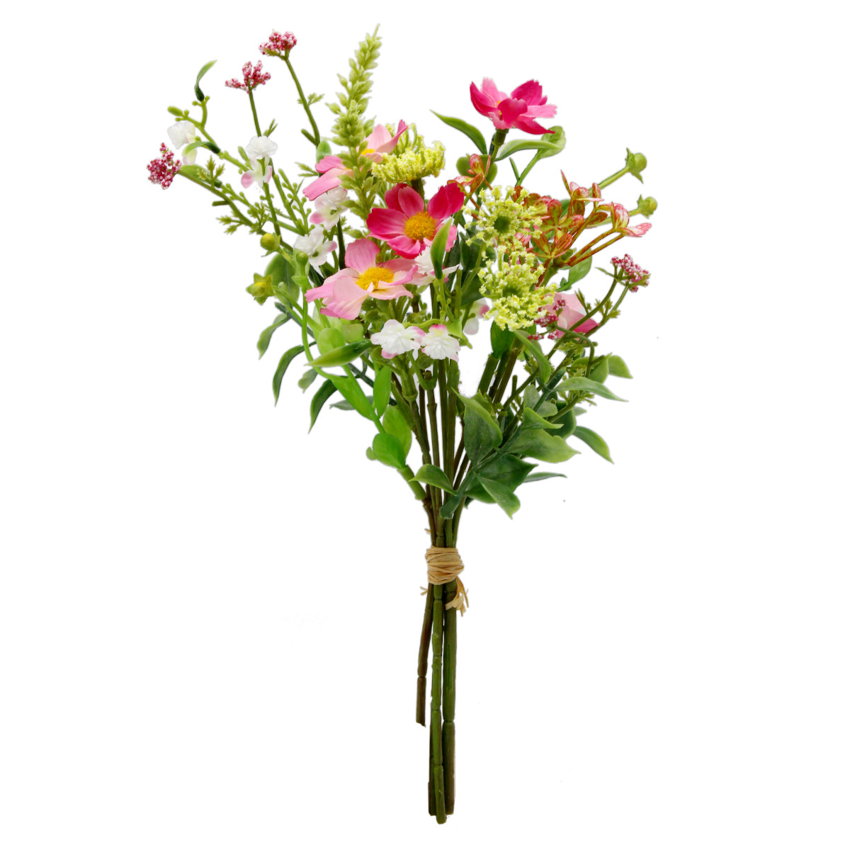 造花 ミックスフラワーバンドル 6束セット （ ブーケ 花束 花 野花