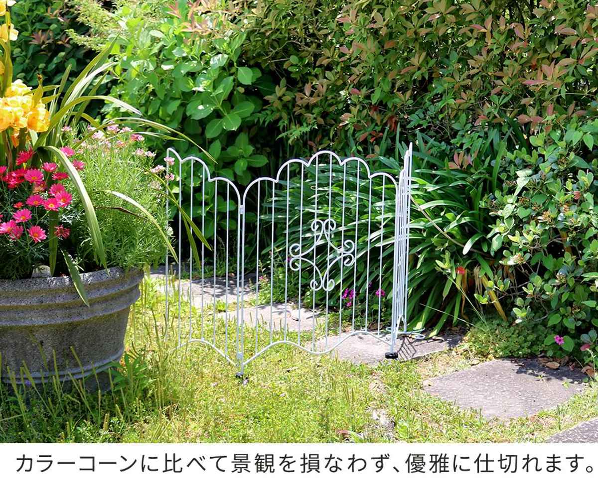 アイアンフェンスゲートセット ガーデンフェンス ゲート 間仕切り（472） 楽天市場】パークアベニューゲート【フェンス ゲート 扉