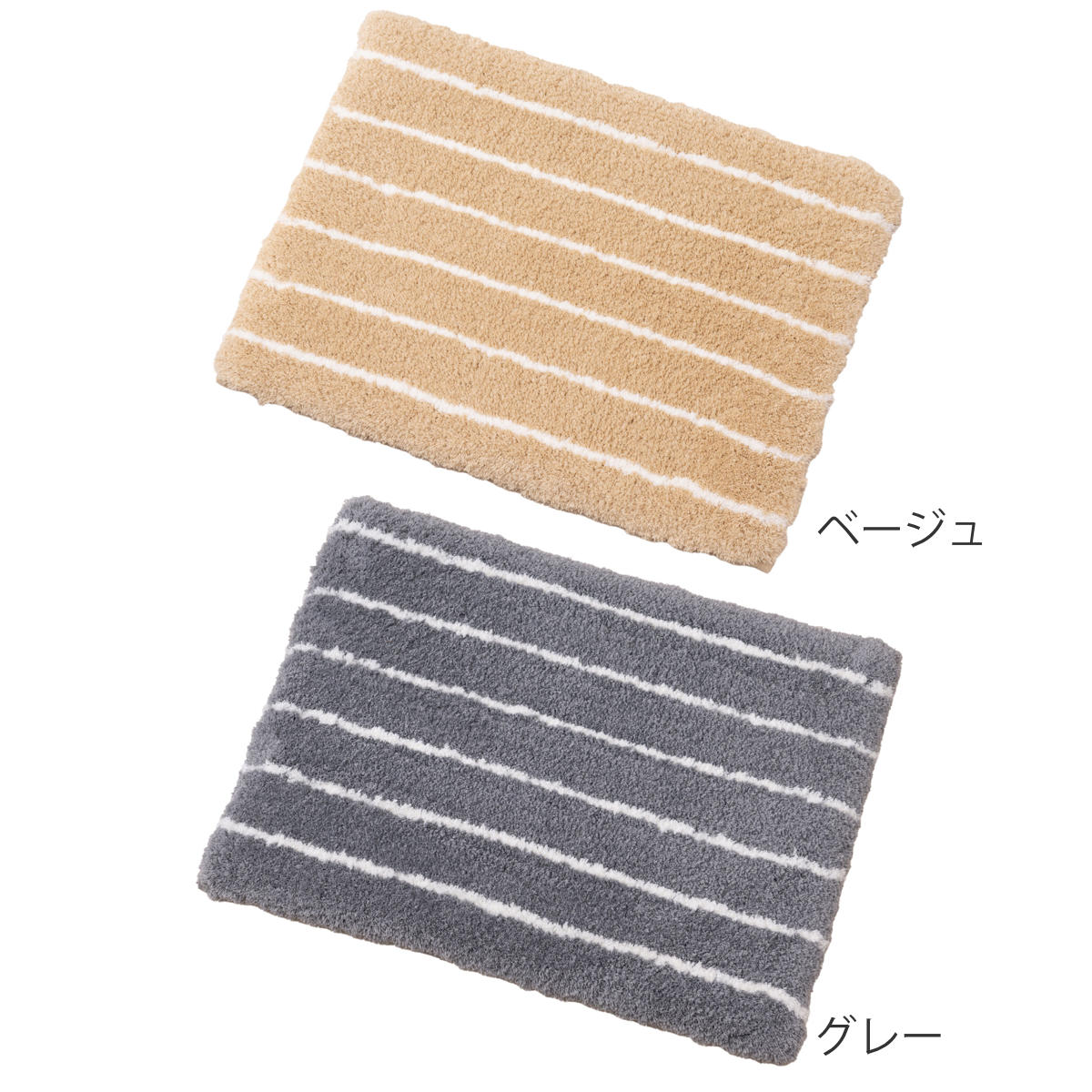 センコー バスマット ハピネスライン 45×60cm （ お風呂マット