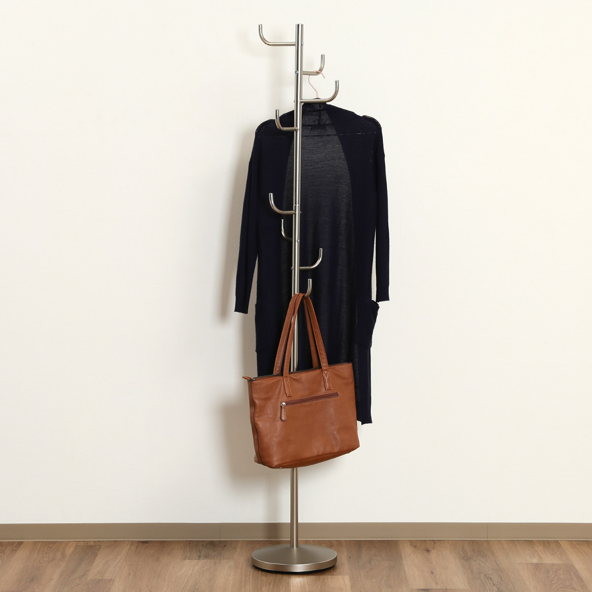 不二貿易（Fuji Boeki） ポールハンガー コートハンガー ライク 玄関
