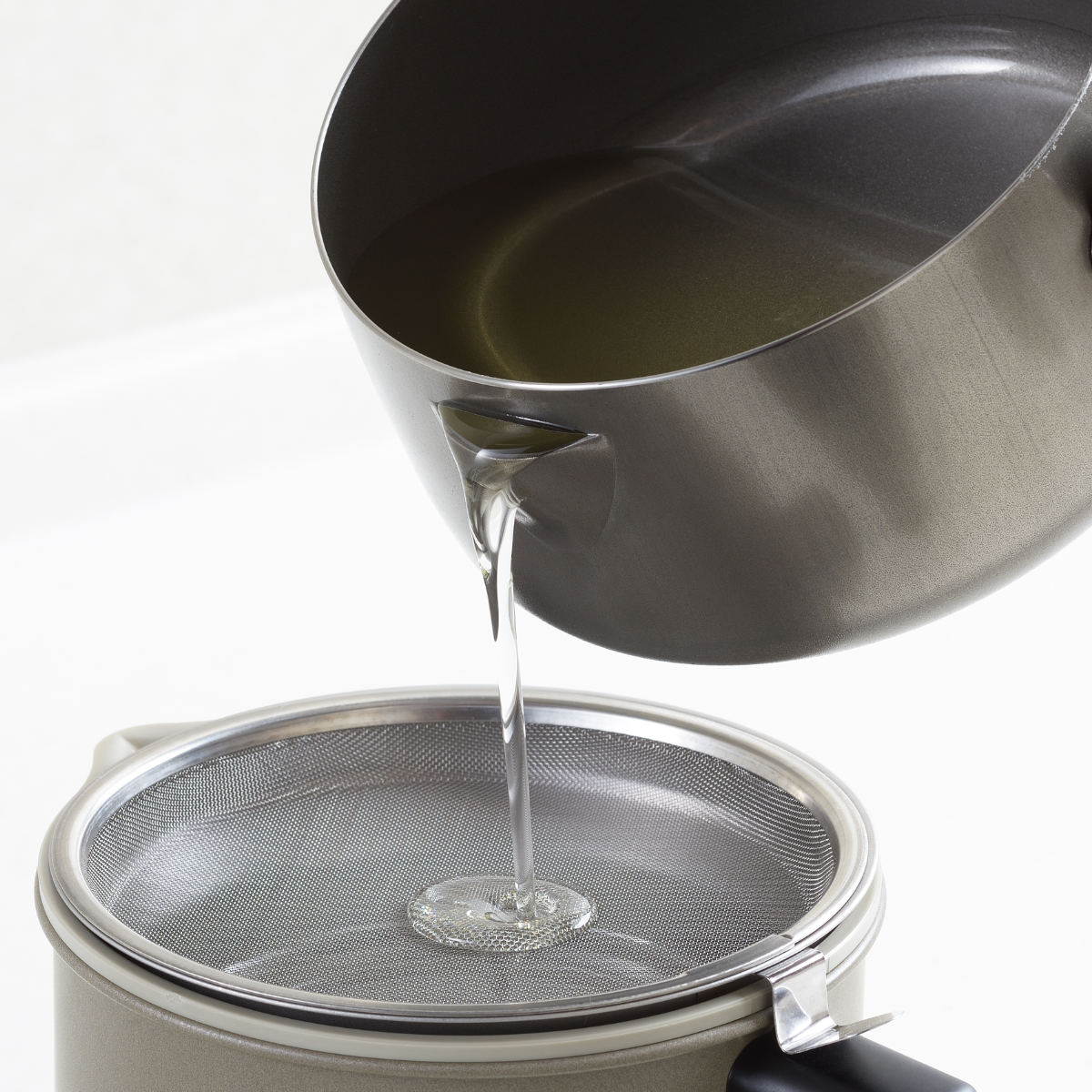 ヨシカワ 天ぷら鍋 16cm IH対応 ストレーナー付き お弁当フライヤー