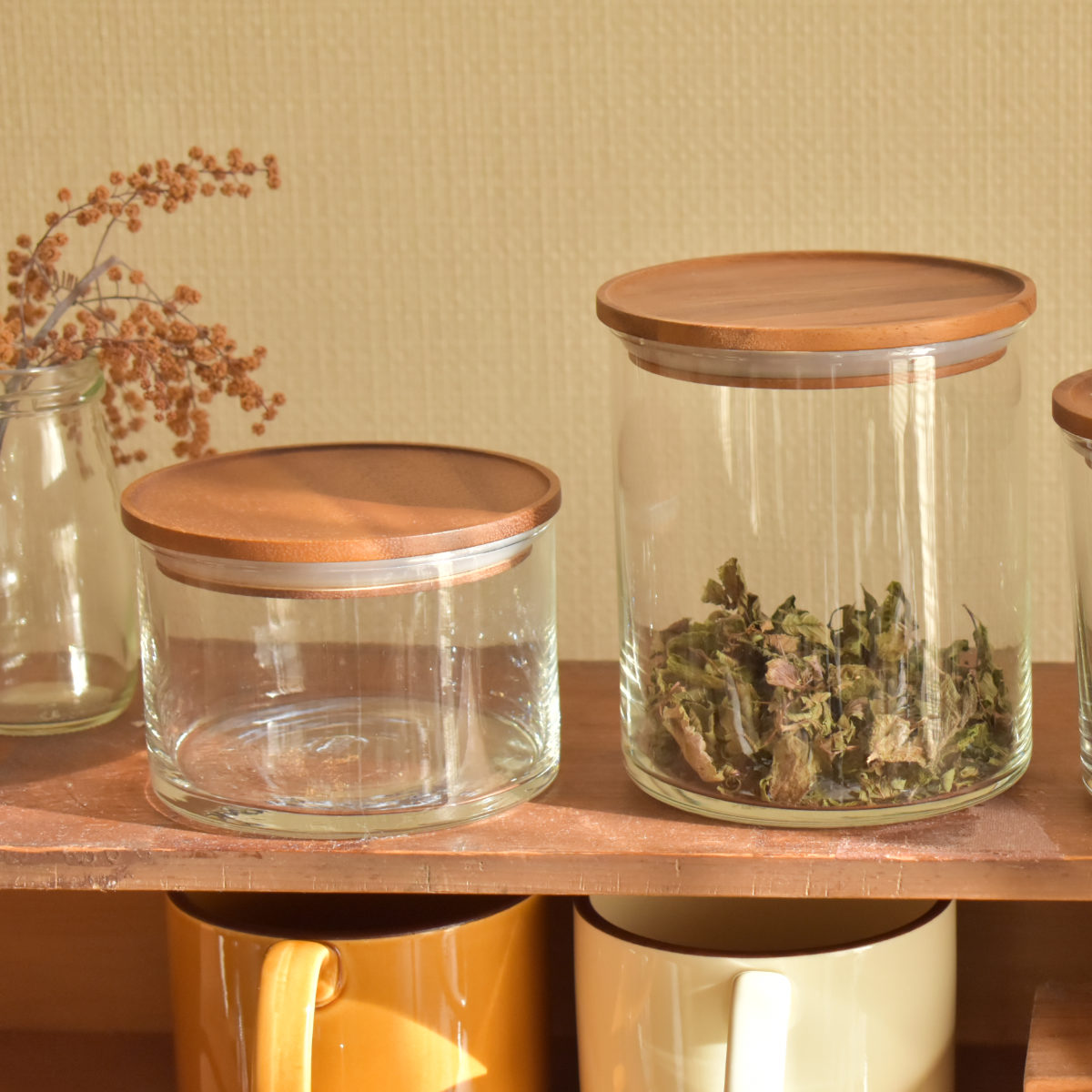 ドルトン社製　レア*FORSTER ガラスジャー 中型 2個セット Amazon｜ダルトン(Dulton) ガラス ジャー 1001 本体:ガラス パッキン