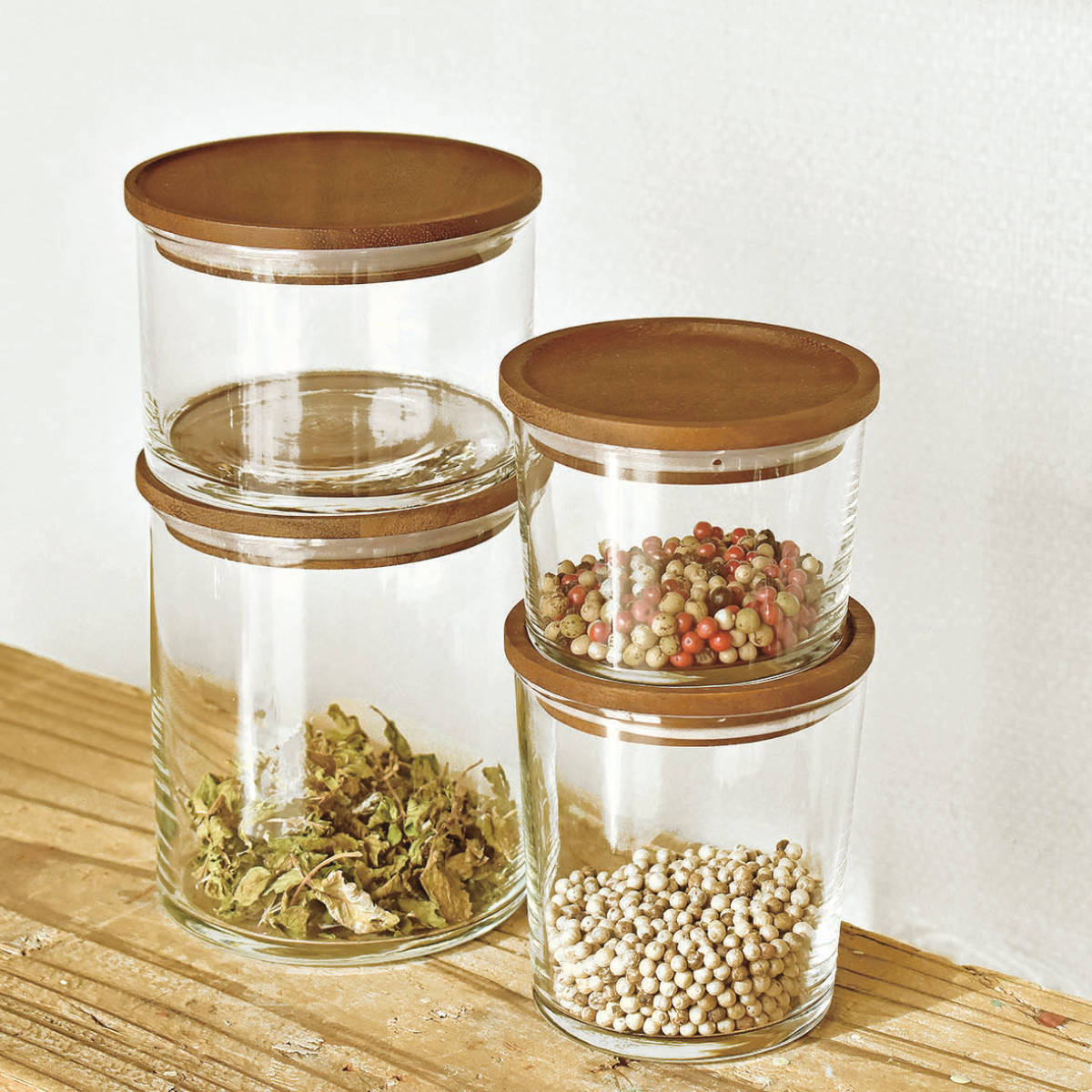 ASPLUND（アスプルンド） 保存容器 385ml ラウンド スタッカブル