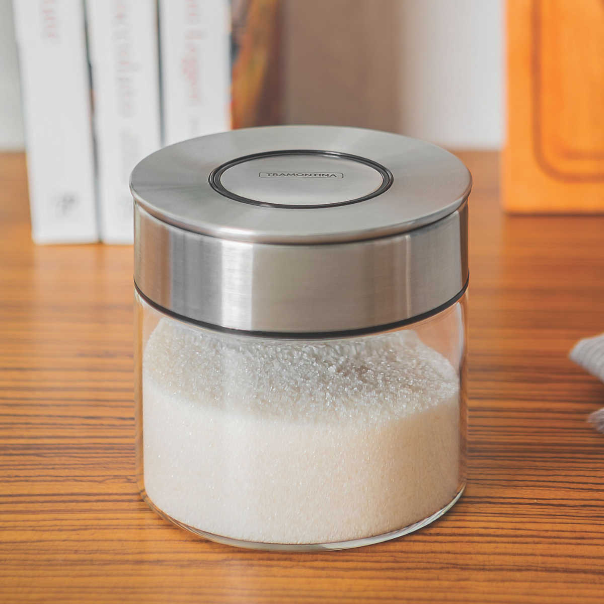 TRAMONTINA（トラモンティーナ） 保存容器 400ml プレッザ グラス