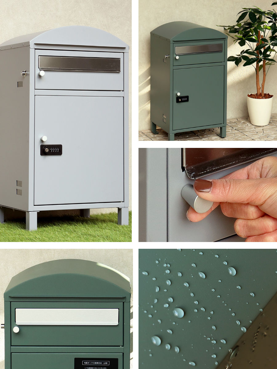 宅配ボックス 郵便ポスト Zita ジータ 宅配ボックス付ポスト （ 宅配