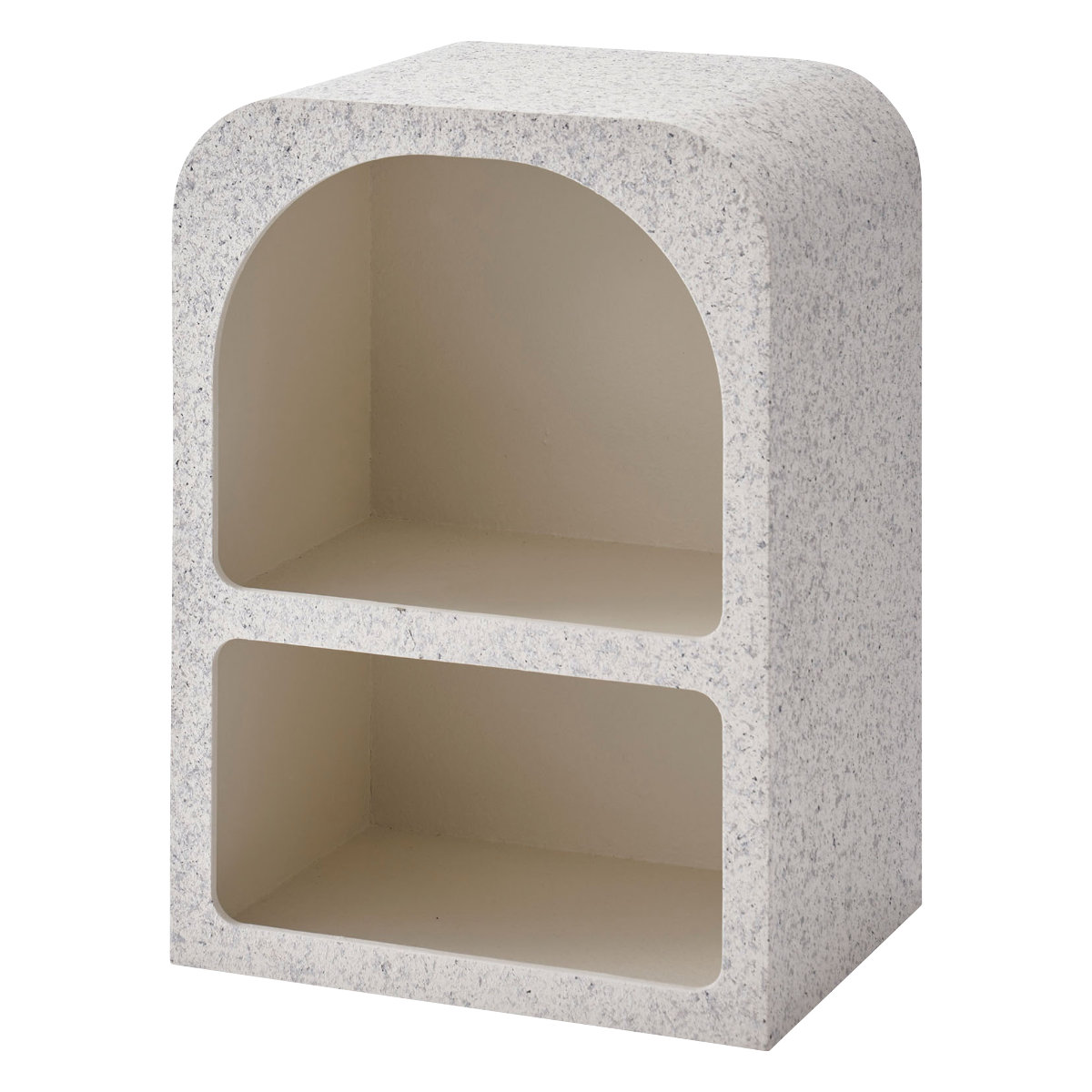 東谷 ミニシェルフ 幅40cm マントルピース テラゾー柄 大理石調