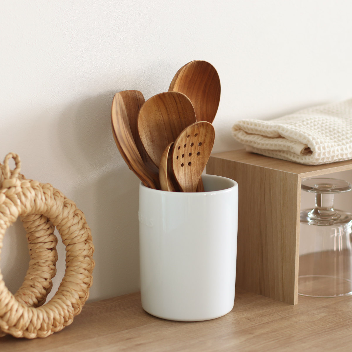 長しゃもじ 木製 KOTOKOTO （ ことこと 杓文字 シャモジ 杓子 天然木