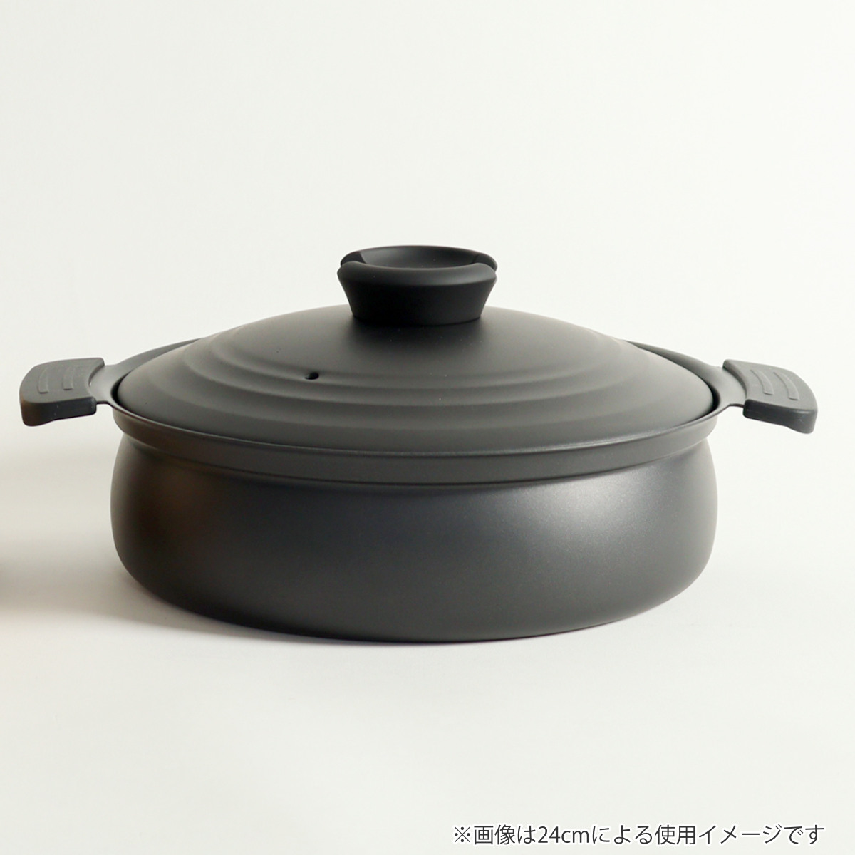 パール金属 卓上鍋 20cm IH対応 軽量 フッ素樹脂加工 （ ガス火対応