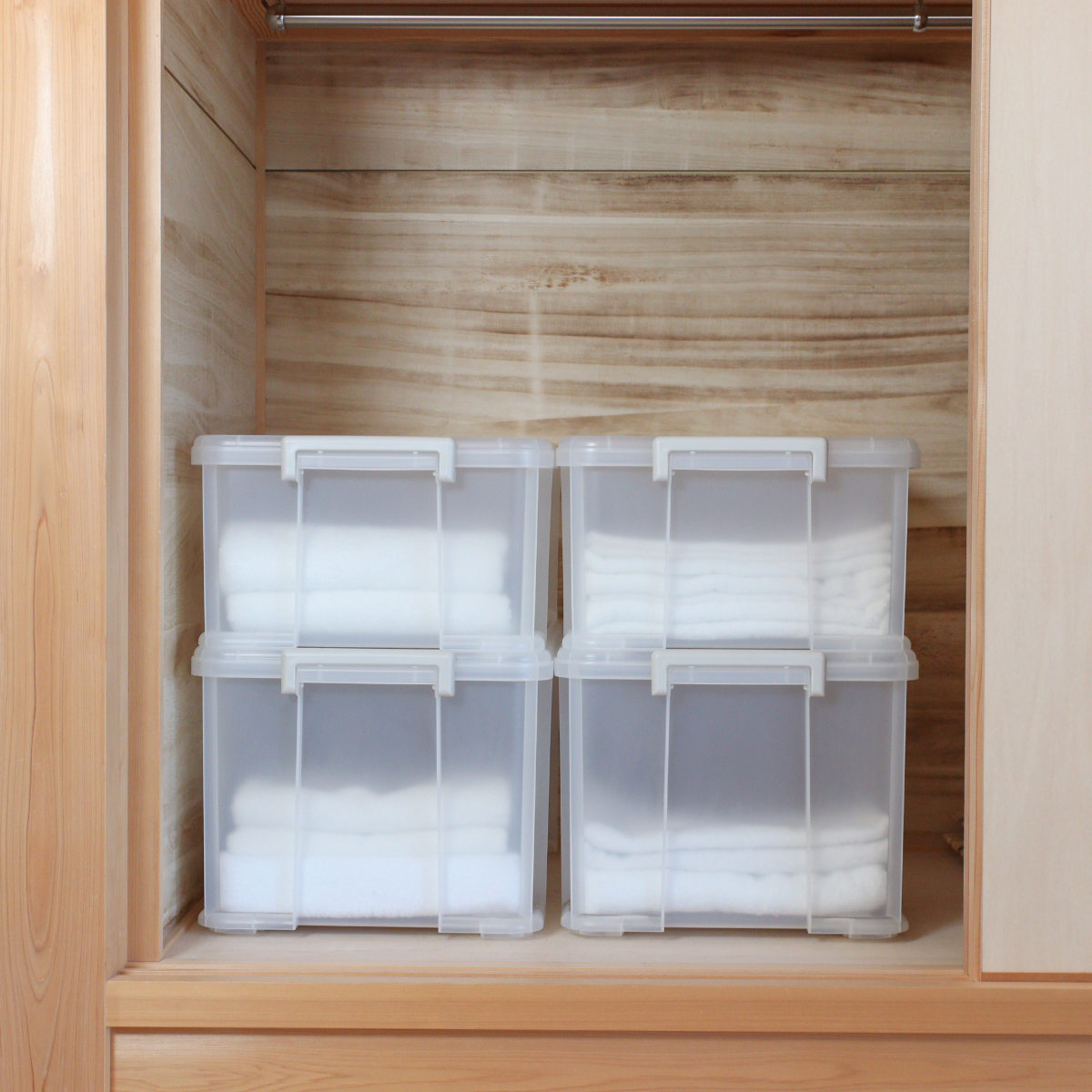 SANKA（サンカ） 収納ケース ナチュラ トラックス 押入れ 衣装ケース