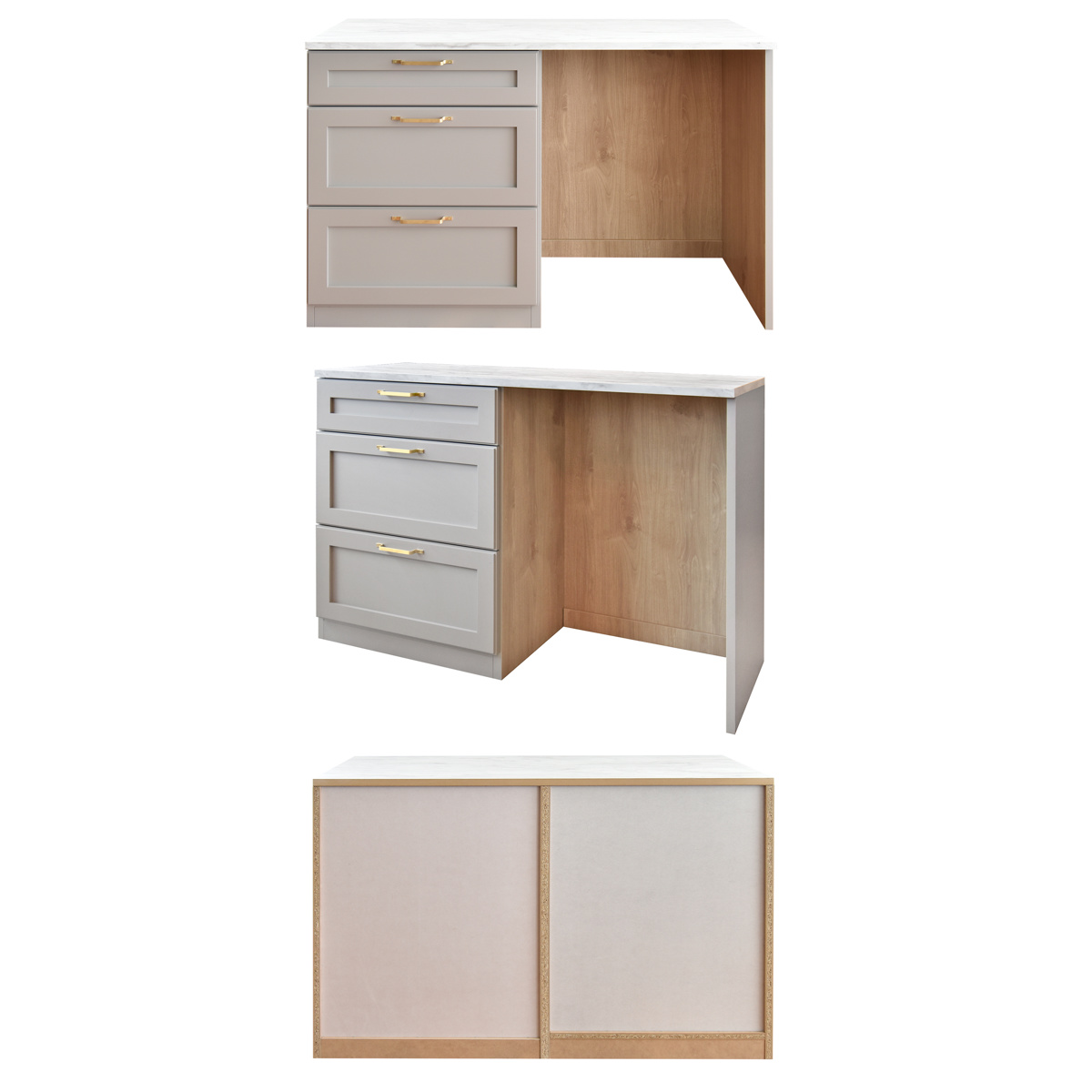 GART（ガルト） キッチンカウンター 幅120cm ゴミ箱収納 完成品 日本製