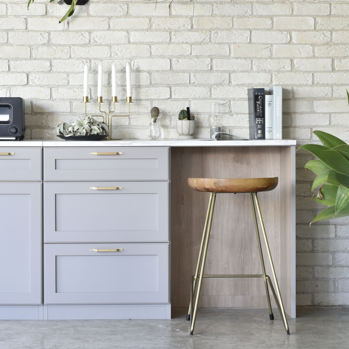 GART（ガルト） キッチンカウンター 幅120cm ゴミ箱収納 完成品 日本製