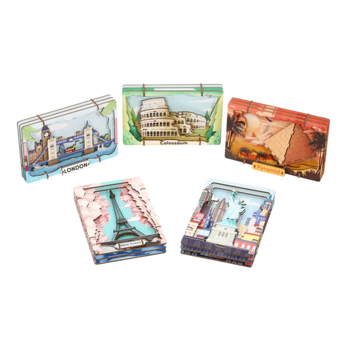 パズル 3Dシアターパズル アプリクス 世界 名所 （ 立体パズル