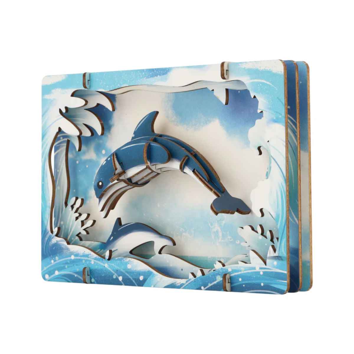 パズル 3Dシアターパズル アプリクス 動物 海 （ 立体パズル ペーパー