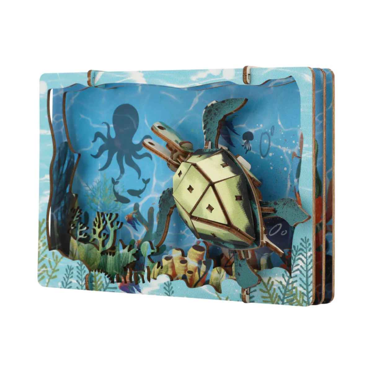 珍品！レンズ状パズル　3D効果　「亀を数えて」Count The Turtles Amazon | 珍品 レンズ状パズル 3D効果 亀を数えて Count The
