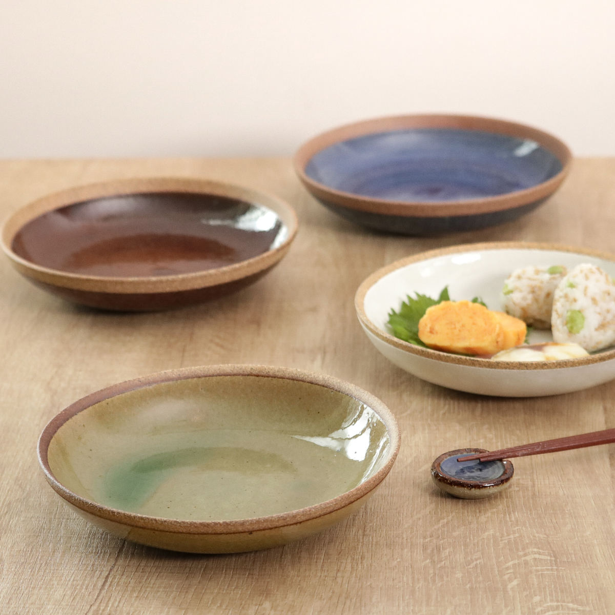 おかず鉢 18.5cm ボウル エン ストーンウェア （ 食洗機対応 電子