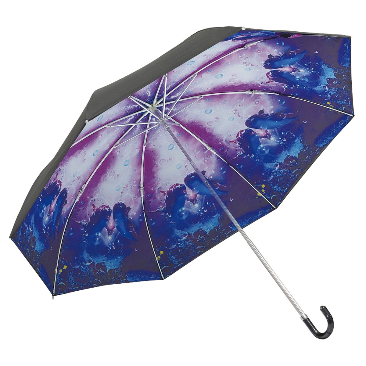 折りたたみ傘 晴雨兼用 クリスチャン・リース・ラッセン （ 傘 かさ