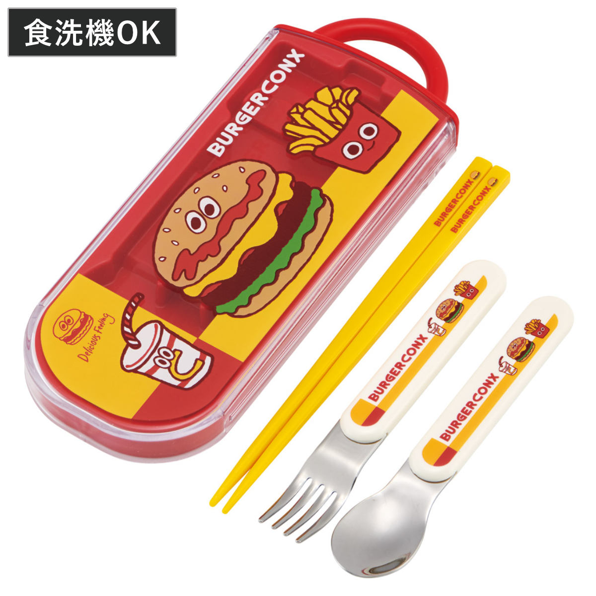 OSK（オーエスケー） トリオセット 箸 フォーク スプーン ウルトラマン