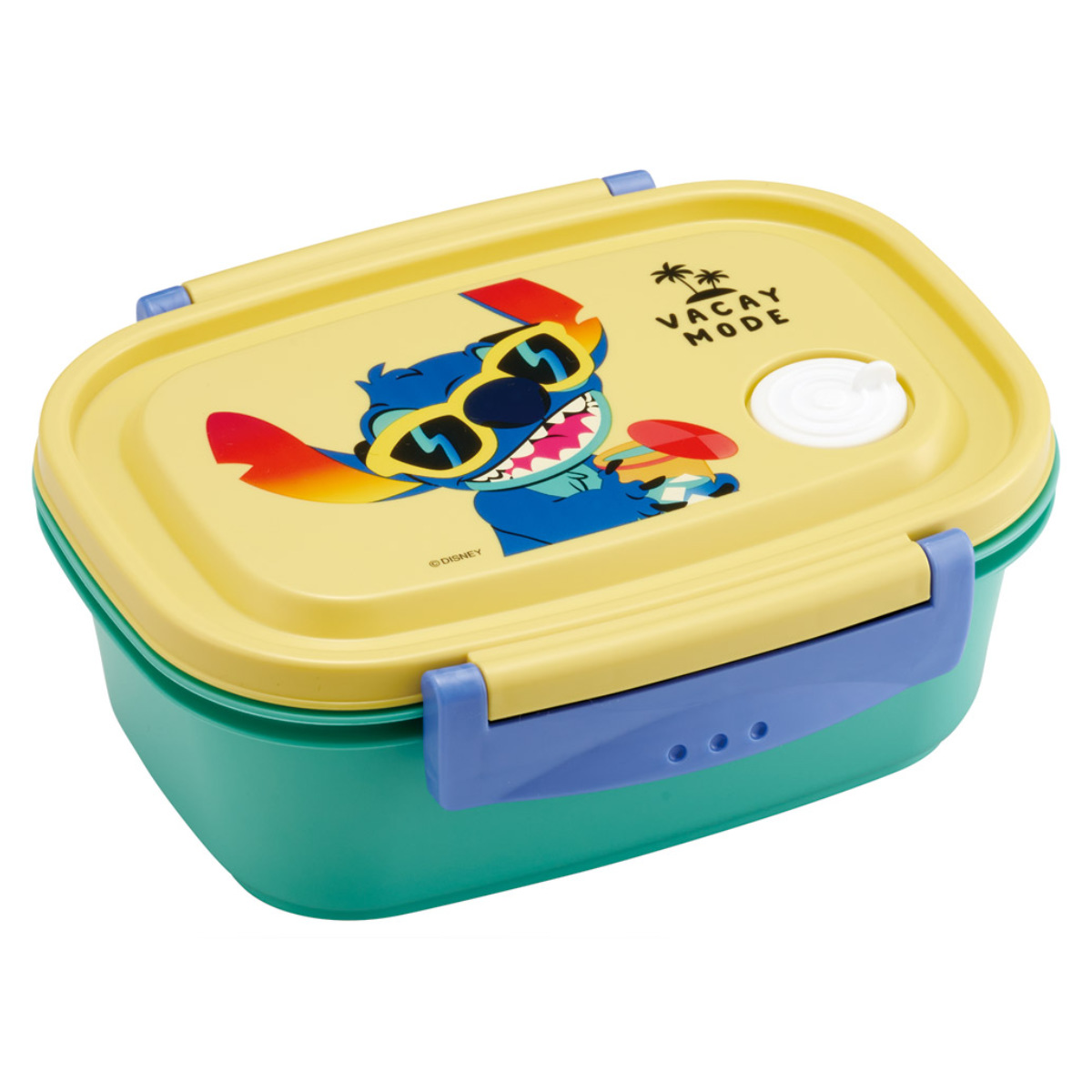 スケーター 弁当箱 1段 550ml ラク軽弁当箱 M スティッチカラフル